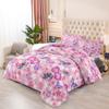 Kids Butterfly Comforter Set - Butterfly Queen Bedding Set Pink Butterflies Prints Bedding Set for Girls Room Cute Princess Bedding Set for All Season Butterfly Bed Set, 1 Comforter + 2 Pillowcases view 3