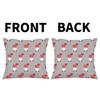bisibuy Valentine Love Balloon Decorative Throw Pillow Covers 18 x 18 Farmhouse Pillow Cover Polyester Linen Cushion Case for Farmhouse Home Holiday Decor Set of 2 view 4