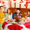 8 Pcs Chinese New Year Paper Dragon Decoration- 3D Chinese Paper Dragon Hanging Garland Crafts- Handheld Chinese Paper Dragon Toys for Kids New Year Gifts, Style 3 view 4