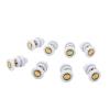 SBTRKT 4pcs-8pcs / Set Glass Door Sliding Casters, 19mm-27mm Nylon Roller, Brass Bearing, Shower Room Roller Accessories (Color : 8PCS-25MM) view 4