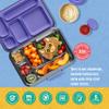AOHEA Stainless Steel Bento Box Kids, Kids Metal Bento Lunch Box BPA Free Lunch Box Containers 304 Stainless Steel Bento Box for School and Office(Purple) view 3