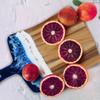 Artmujohn Sapphire Sea Cheeseboard Epoxy resin charcuterie board, Acacia wood board, epoxy resin cutting board Cheeseboard 14.2 x 8.7 inchesCheeseboard with Unique Handmade Design and Handle view 3