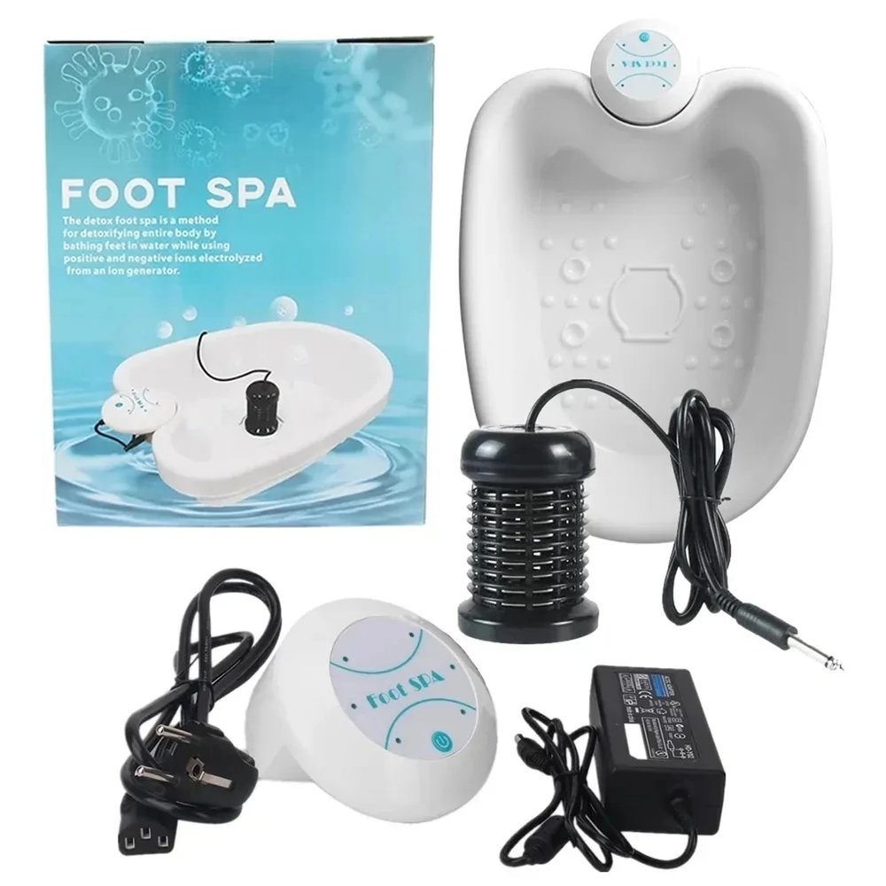 TASEKI Ionic Foot Spa - at-Home Detox and Cleanse, Foot Spa Detox Ionic Machine for Relieve Body Pain and Improve Sleep