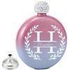 70PC Personalized Women's Flask Weddings Bridesmaid Mementos Gift for Her Customized Flask Drink & Barware 5 oz Glitter Coating Crystal Lid Portable Wine Whiskey Traveling Flask Blue_Pink view 1