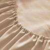 400 Thread Count Luxury Full Size, Sheet Set (4 Pc Set) 100% Egyptian Cotton Premium Long Staple Fits 21 Inch Deep Pocket Color Beige Solid Pattern view 4