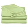 400 Thread Count Luxury Twin Size, Sheet Set (4 Pc Set) 100% Egyptian Cotton Premium Long Staple Fits 21 Inch Deep Pocket Color Sage Solid Pattern view 1