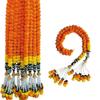 Artificial Marigold Flower Garland with Lilliy Hangings and Bell for Christmas Decor Wedding,Haldi,Mahndi Decoration Diwali Decor (Lot of 40 Strings) view 1