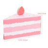 Kichvoe 10 pack Triangle Cake Shape Candy Boxes 5.50 X 4.32 X 2.75 in view 2
