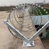 GZHERVICES 1 Pair Razor Wire Bracket, Hot-dip Galvanised V-Bracket, Roll Concertina Garden Fence Wire Bracket, Barb Wire V Extension Bracket/Arm view 3