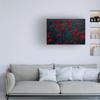 Trademark Fine Art Canvas Wall Art - Farid Kazamil 'Symphony Of Flowers' Wall Art for Living Room, Bedroom, or Office Dcor 24 x 16 Inches view 2