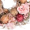 Northlight Mixed Floral Mini Artificial Spring Wreath - 10" - Pink view 3