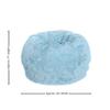 BizChair Small Teal Furry Bean Bag Chair for Kids and Teens view 2