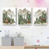 3 PCS Inspirational Wall Art Nursery Decor Christian Mountain Animals Wall Decor Unframed Positive Spiritual Religious Posters Prints Paintings Artwork for Home Boys Room Living Room Bedroom 8x10 In view 2