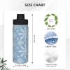 Yioniii a bunch of fresh slices of watermelon pattern 18 oz Insulated Water Bottle Leak Proof, Reusable Sports Flask For Cold Drink for Hiking Climbing Running,Red view 4