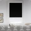 BERISSA Roller Shades for Windows Blackout Roller Blinds Cordless Shades Energy Saving UV Protection Room Darkening Shades for Home,French Door,Office,Easy to Install.Black,68.5" W x 64" H. view 3