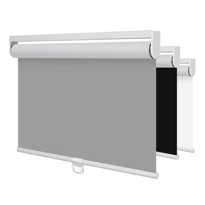BERISSA Roller Shades for Windows Blackout Roller Blinds Cordless Shades Energy Saving UV Protection Room Darkening Shades for Home,French Door,Office,Easy to Install.Gray,31" W x 72" H.