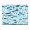 CounterArt Wavy Waves 3mm Tempered Glass Cutting Board 10 x 8 Manufactured in the USA Cheese Board Bar Board Dishwasher Safe view 1
