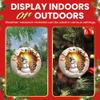 3D Break Through Snowman Christmas Ornament - Christmas Oranment - Xmas Tree Decoration - Fun 2023 Christmas Ornament - 3" Round PVC Ornament - Printed in USA AAO142 view 2