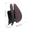 Naysku Car Back Support,Lumbar Support Pillow for Car | Breathable Ergonomic Lumbar Cushion, Back Support Pillow for Chair, Couch, Car, Computer, Game view 4