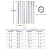 MIORON Nordic Light Luxury Window Curtains, Abstract Bule Black Gray Wavy Stripes Blackout Curtains, 2 Panels Polyester Noise Reducing Eyelet Drapes for Bedroom Living Room Apartment (55" W x 63" L) view 4