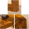SJIOUEOT Coffee Table, Japanese-Style Solid Wood Low Tea TableMultifunction Study Tablefor Living Room Bay Window Sitting Dining Table (Size : 50x40x25CM) view 4