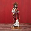Lllunimon 12 Inch Sacred Heart of Jesus Statue, Jesus Christ Statue Figurines, Great Catholic Gift for Baptism, Religious Home Decor view 2