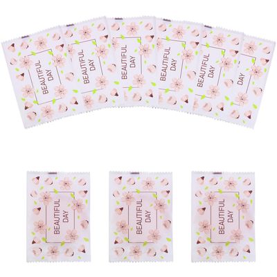 PPhtony Cookie Bags 100Pcs 2.73.9In Bakery Snack Chocolate Dessert Candy Decorating Pastry Bags Cellophane Treat Bags for Party Birthday Halloween Christmas Gift Packaging (Cherry Blossom)