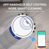 PacuM Wireless Vacuum Smart Sweeping Robot Fully Automatic Silent Sweeping and Mopping Three-in-One Ultra-Thin Vacuum Cleaner Cleaning (Color : Black) view 2