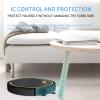 PacuM Wireless Vacuum Smart Sweeping Robot Fully Automatic Silent Sweeping and Mopping Three-in-One Ultra-Thin Vacuum Cleaner Cleaning (Color : Black) view 3