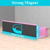 HuggieGems 4 Pack Magnetic Spice Storage Rack Organizer for Refrigerator and Oven, Pink Fridge Organizers and Storage view 3