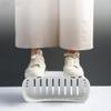 Alipis Shower Shelf Suction Suction Cup Rack for Kitchen Storage Holder Abs Material Multi-height Cosmetics Organizer view 3
