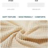 LUXRUB Round Back Dining Chair Cover 2/4/6PCS High Stretch Chair Protective Cover Modern Special-Shaped Dining Table Chair Slipcovers Hotel Banquet Stool Cover (Color : 03, Size : 2pcs) view 2