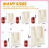 Amylove 24 Pcs Mini Tote Bag Sublimation Blank Canvas Tote Bags Reusable Grocery Luggage DIY Sack Goody for Party Even (10 x 10 Inch,Natural Color) view 4