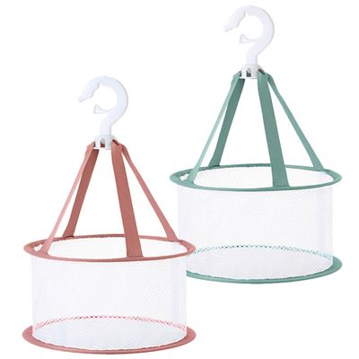Alipis Mini Drying Basket for Beauty Egg Drying Net Bag for Cosmetic Sponges Makeup Brush Hanger Design