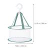 Alipis Mini Drying Basket for Beauty Egg Drying Net Bag for Cosmetic Sponges Makeup Brush Hanger Design view 2