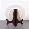 SHOWERORO Tea Cake Rack Plate Display Stand Wooden Easel Home Decor Tabletop Holder view 3