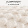 Funny Fuzzy Couch Cover Washable Sectional Sofa Slipcovers for 1/2/3/4 Cushion Pet Friendly Super Cozy Plush view 3