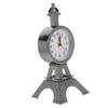 ARTIBETTER Alarm Clock Lady Statue Eiffel Tower Sculptures Eiffel Tower Figurine France Wake up Clock Statue Aldult Small Desk Clock Office Plastic view 1
