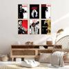 Scarface Poster Tony Montana Classic Movie Posters for Room Aesthetic Print Set of 6 Wall Art for Living Room Bedroom Decor 8 in x12 in Unframed view 4