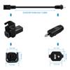 Jantoy 6FT 2-Prong Extension Power Cord Cable Lead Compatible with Okin Lift Chair Power Recliner Sofa PD13 65447 Class 2 Transformer view 3