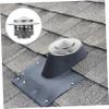 Yardenfun Stainless Steel Chimney Cap 7.3 Inch Umbrella Rain Hat Roof Chimney Cover for Bird and Rain Protection Outdoor Stove Flue Vent view 4