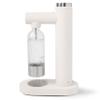 MonTen Soda Sparkling Water Maker - Matte White Carbonated Water Machine - Includes 900ML Bottle - Made with Premium Stainless Steel - Compatible with Screw-In Sodastream & Soda Sense CO2 Cylinders view 2