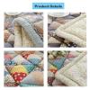 TaLcuS Bohemian Patchwork Cotton Quilted Sofa Couch Cover,Cotton Protective Couch Cover,Cotton Quilted Non-Slip Couch Covers Sofa Slipcover, Bay Window Cushion Seat (Color : C, Size : 50 * 180cm) view 2