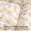 TaLcuS Bohemian Patchwork Cotton Quilted Sofa Couch Cover,Cotton Protective Couch Cover,Cotton Quilted Non-Slip Couch Covers Sofa Slipcover, Bay Window Cushion Seat (Color : C, Size : 50 * 180cm) view 4