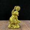 burid Pure Copper Monkey Statues Chinese Zodiac Guardian Feng Shui Office Study Desktop Figurine Home Decoration Housewarming Congratulatory Gift-Monkey view 1