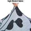 UEMIS Stretch Mid-Back Office Desk Seat Slipcovers Swivel Armchair Accent Dining Removable Parsons Chair Cover for Office, Leisure Arm Chair Protector Cover with arms for Living Room 1PCS K view 3