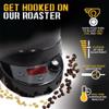 Fresh Roast Coffee Roaster Bundle SR540, Glass Extension Tube, Pour Over DIgital Scale, (2lbs) Sample Pack of Green Beans, (2-Pack) Sample Trays, Chaff Brush view 4