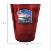 R and R Imports National Harbor Design A Souvenir Plastic 16 oz pint Red 4-Pack view 3