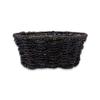 12 Pack Handmade Handwoven Dark Brown Seagrass 9 Oval Tray Baskets  Multipurpose Food, Bread & Fruit Serving Baskets for Home, Restaurants & Catering  Bulk Supply Set, Bathroom Organizer view 3