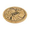 Farberware S'more Board with Recessed Handles, Reversible Kitchen Cutting Board for Entertaining and Meal Prep, Decorative Wood Board, 16 Inch, Bamboo view 2